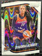 2025 Panini Prizm WNBA #32 White Seismic Dewanna Bonner - Phoenix Mercury