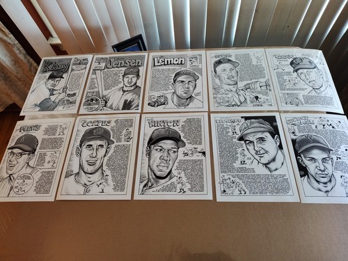 10 fogli biografia giocatore di baseball Washington Senators di Joyner 1998-2010 GC - Foto 1 di 21