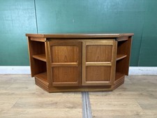 Mid Century Modern Teak Tv-Cabinet By Nathan-Courier Delivery 