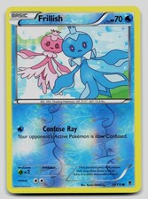 Frillish 20/119 Common Phantom Forces Pokemon Reverse Holo Near Mint
