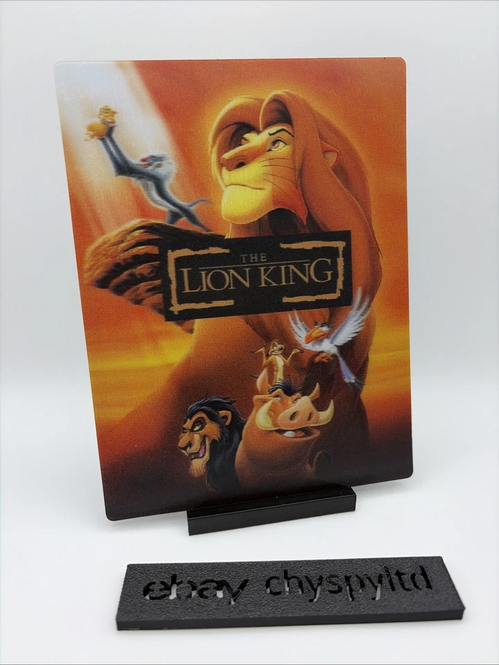 The Lion King (1993) Limited Edition Zavvi Lenticular Steelbook Blu-ray 3D UK - Image 3 of 4