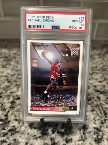 Michael Jordan 1992 Upper Deck Basketball #23 Graded PSA 10 GEM MINT NEW SLAB