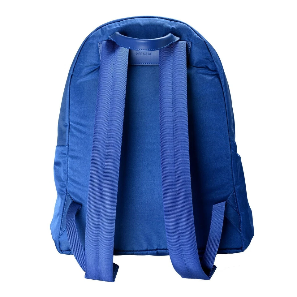 Versace Unisex Blue Barocco Print DFZ5350S Backpack  - Image 3 of 4