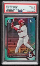 2022 Bowman Chrome Prospects Aqua Refractor 62/125 Joshua Baez PSA 9 MINT 18uk