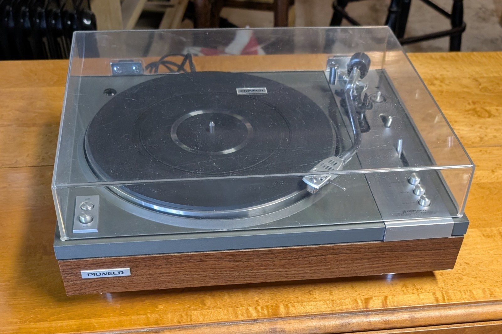 Pioneer PL-117D vintage audio equipment - eBay listing photo 1