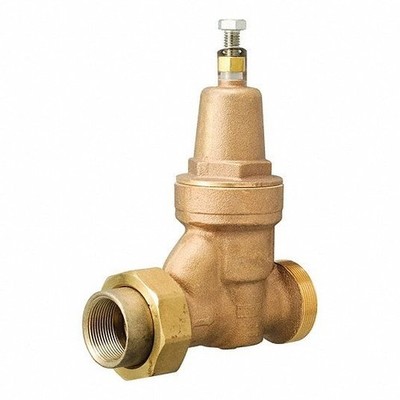 Watts 2 LF N55BU 2'' x 2'' NPT Bronze 25 to 75 PSI Water Pressure Reducing Valve