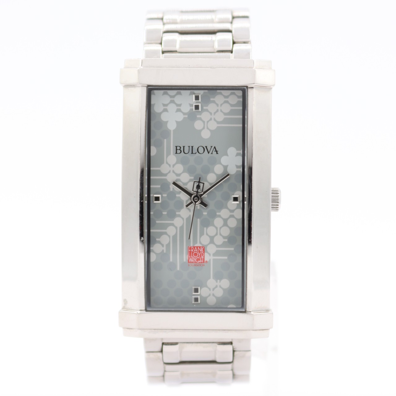 24mm Bulova 96L286 Frank Lloyd Wright Dial #106 Ladies Quart