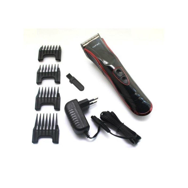 Rasoio Gemei Professionale per Barba e Capelli | 2 Velocità Impermeabile