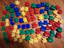 Learning Resources Bear Counters Educational Counting and Sorting Lot of 87