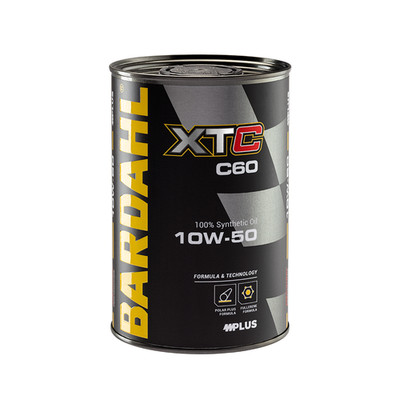 Bardahl XTC C60 10W50 Motor Oil Fullerene Sport Performance 3 Liters