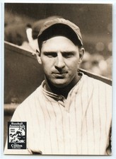 1988 Conlon Baseball Immortals Series 3 - Ben Chapman - New York Yankees