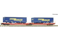 Fleischmann 6660050 - GüTerwagen Doppeltaschen-Gelenkwagen T3000E Db Ag Ep.Vi