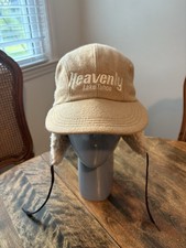 Vintage Heavenly Lake Tahoe Ear Flaps Baseball Cap Warm Made In USA