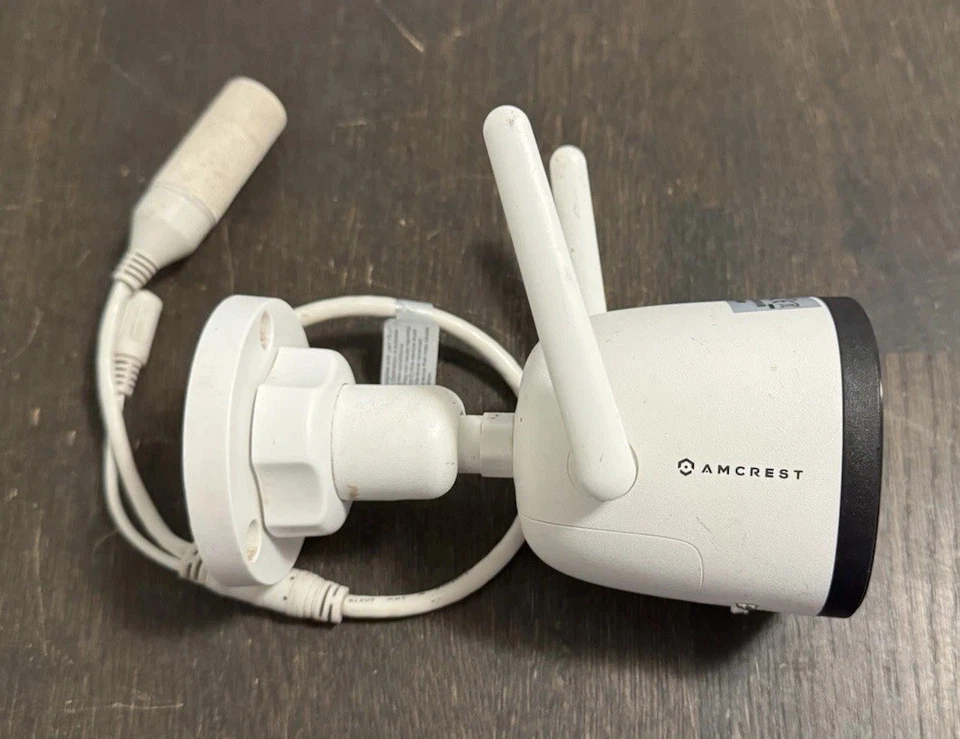 Sistema inalámbrico de cámara de seguridad exterior Amcrest Smart Home Wifi 4 MP con micrófono - Foto 3 de 4