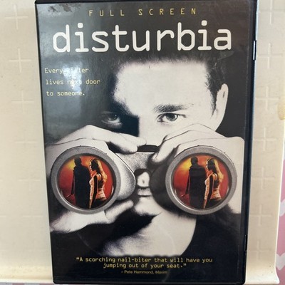 Disturbia (DVD, 2007, Full Frame Sensormatic)