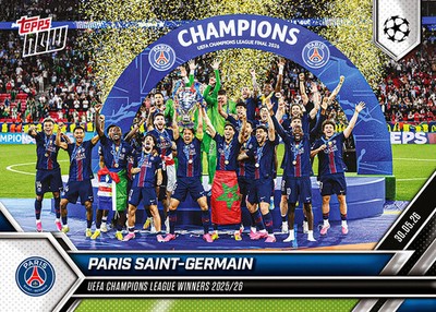 Topps NOW UCL 2025/26 - Card 138 - Paris Saint-Germain - UCL Winner 2026