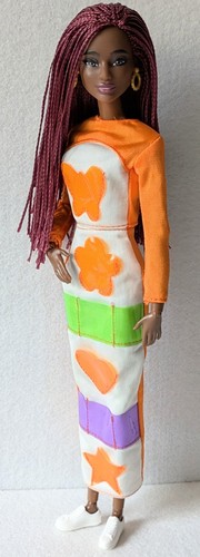 Barbie Collector Hybrid Fashionistas#186 HBV18 auf Made To Move Body für Sammler