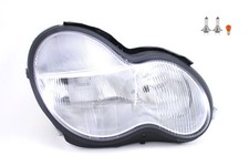 Scheinwerfer Rechts + Leuchtmittel passend für Mercedes W203 C-Klasse 2000-2004