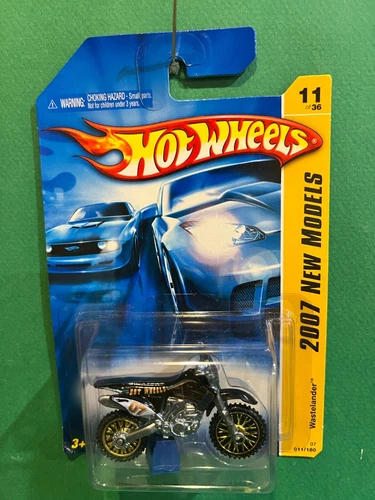 Hot Wheels Vintage #11 2007 New Models Wastelander Dirt Bike 1/64 Diecast BX42