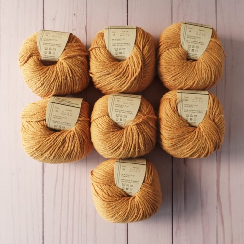 Loop D Loop by Teva Durham New Birch ~ Lot of 7 ~ #5 Butter ~ Cotton/Silk ~ Soft