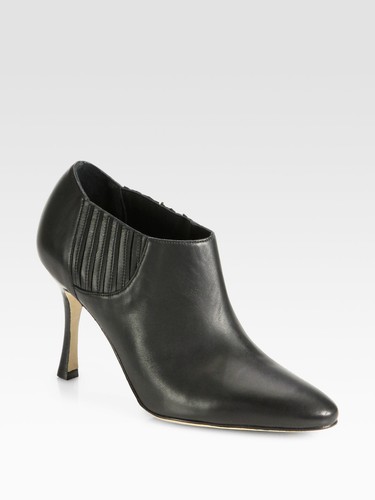 MANOLO BLAHNIK LIVREA CLASSIC ELEGANT ANKLE BOOTS EU 41 I LOVE SHOES 90 MM - 第 1/8 張圖片