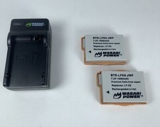 Wasabi Power Battery BTR-LPE8-JWP 2-Pack and Charger LCH-LPE8 for Canon LP-E8