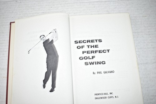 Golf Two HC Books~Handbook Of Golf Strategy & Secrets Of The Perfect Golf Swing - Picture 12 of 13