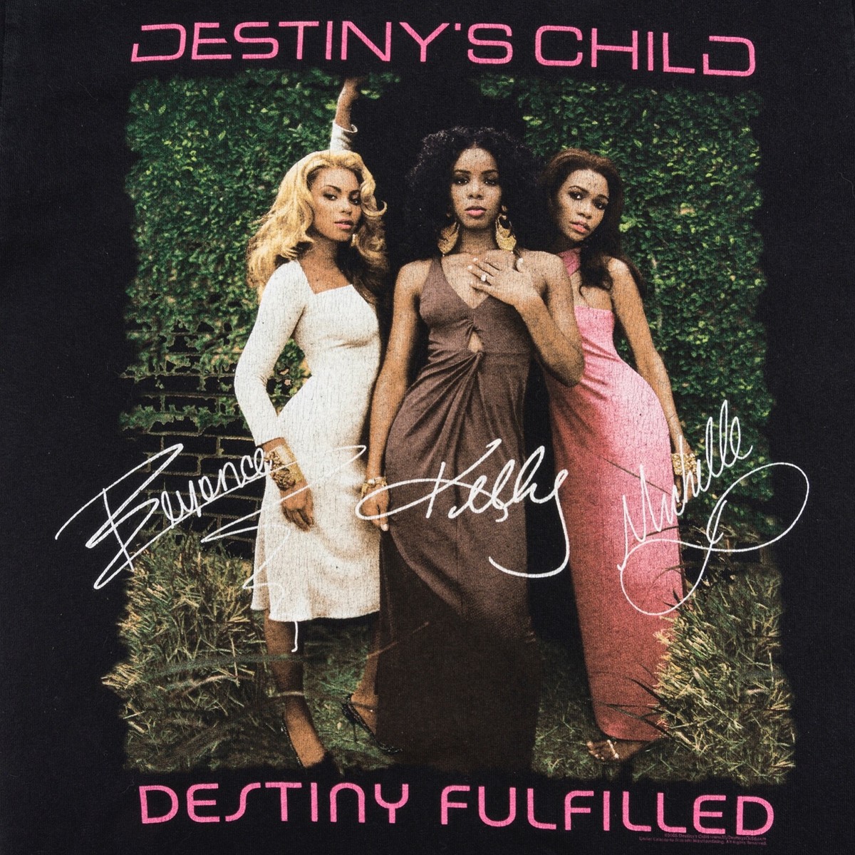 Destiny's Child 2005年ワールドツアーTシャツ Lサイズ