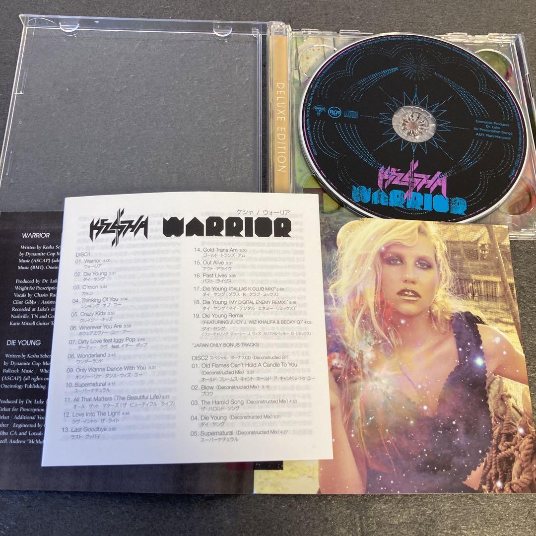 USED KESHA / warrior / JAPAN 2DISC+ bonus track | eBay