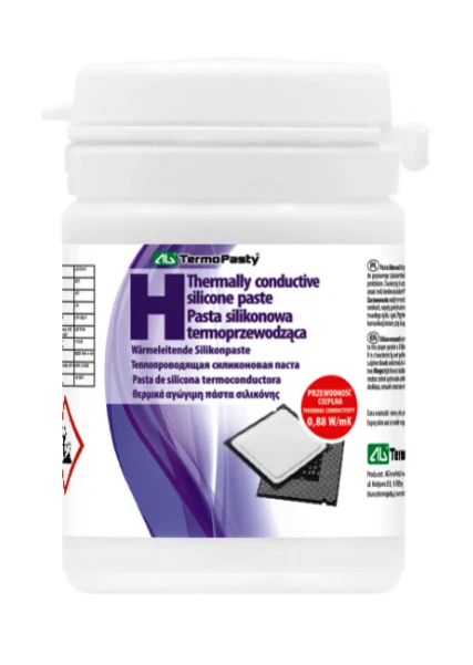 AG TERMOPASTY Wärmeleitpaste 200°C Silikonpaste Thermalpaste Heatsink Paste CPU GPU 100g , 7g