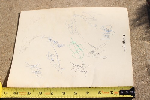 Vintage 1960er Jahre Lee Mace's Ozark Opry Souvenirprogramm mit AUTOGRAMMEN! - Bild 6 von 6