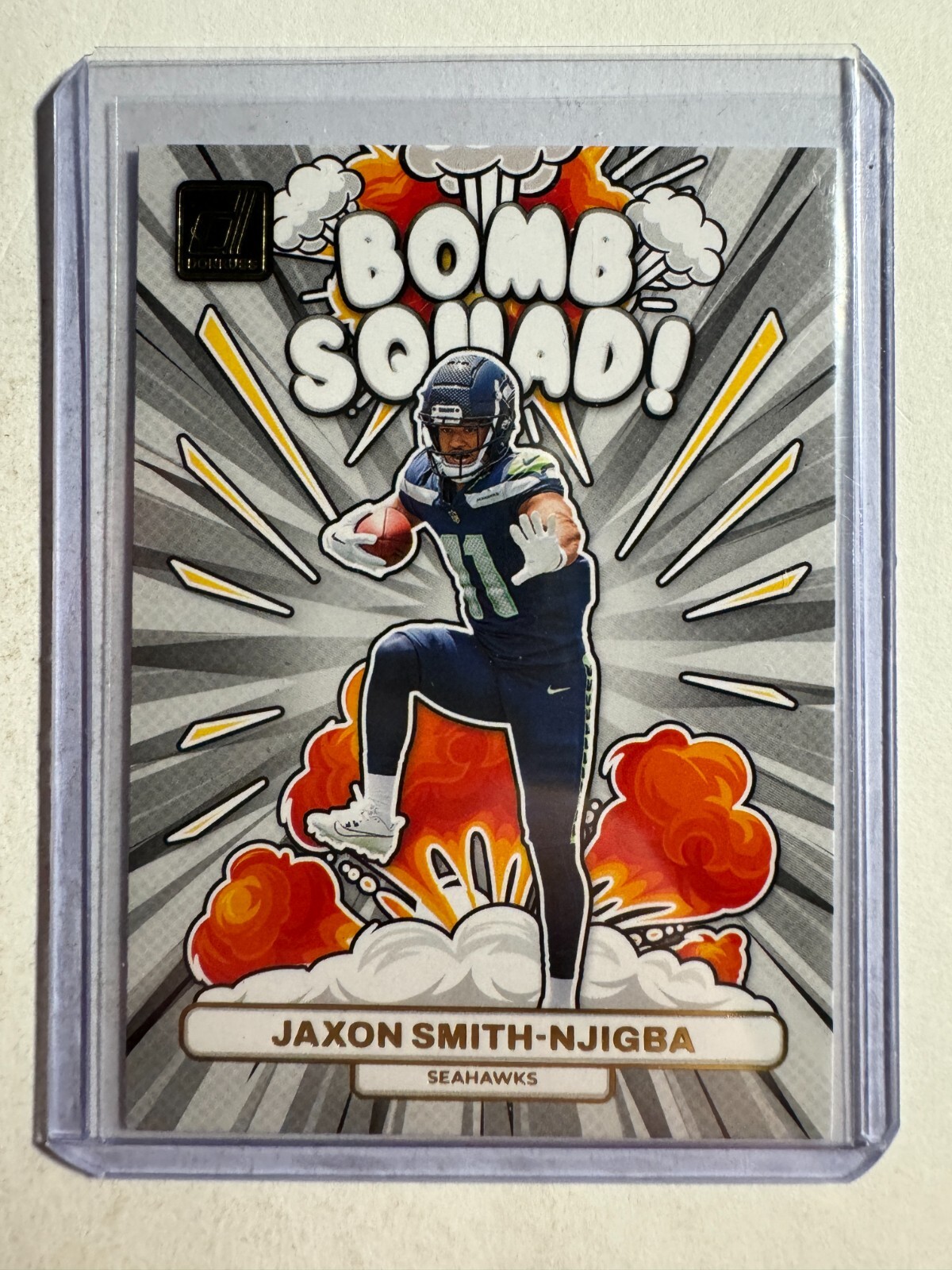 K171,624 - 2023 Donruss Bomb Squad #10 Jaxon Smith-Njigba