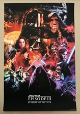Chris Valentine STAR WARS EPISODE III Revenge of the Sith Movie Poster Print 3