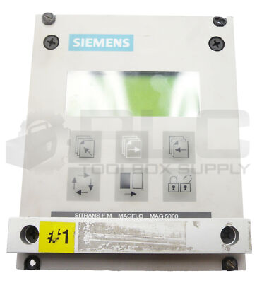 SIEMENS 7ME69102CA101AA0 SITRANS F M MAGFLO MAG5000 115/230VAC 50/60Hz *READ*