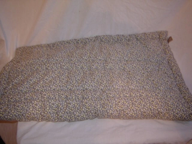 Trend Lab Baby Quilted Comforter Plush Blanket Patchwork Grey and Yellow Color - Image 2 of 3