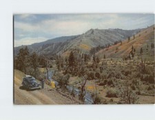 Postcard Tucannon River, picturesque tributary of the Snake River, Washington