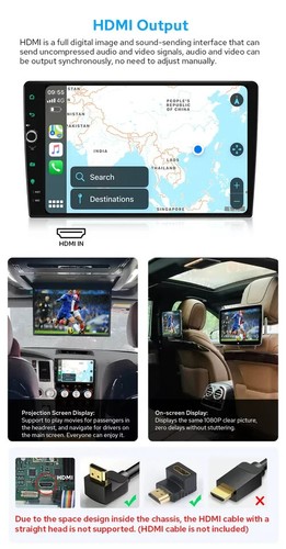 JOYING 10.1 Inch Android 12 Car Radio for Toyota Sequoia 2008+ Tundra 2007-2013 - Picture 12 of 16
