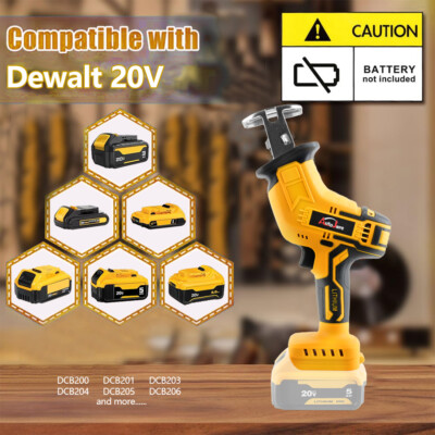 #ad Electric Reciprocating Saw For DeWalt 20V Battery Cutting Tools Cordless 4 Blade $27.59