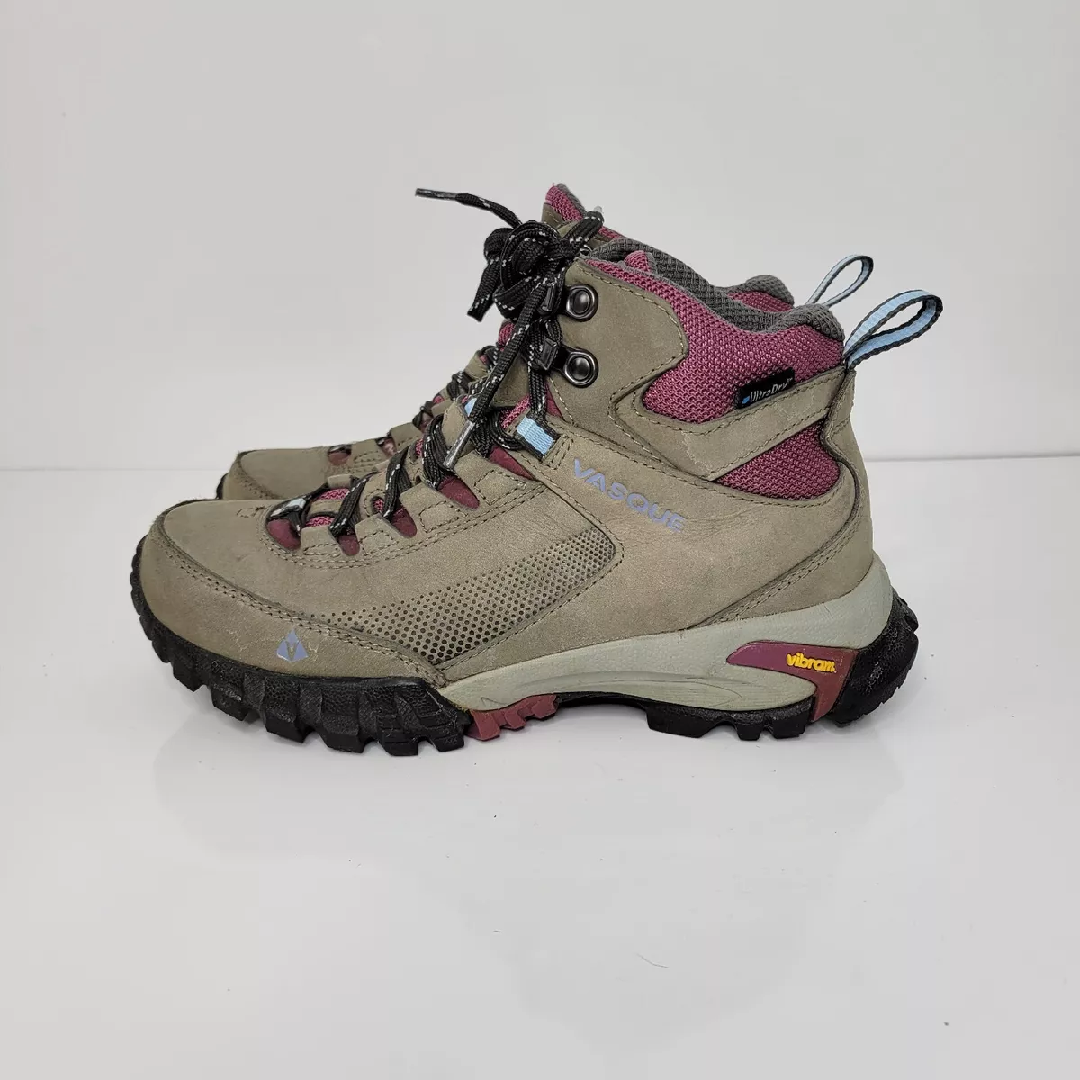 Vasque Talus Trek Boots Waterproof Hiking 7425M Womens 6.5 37