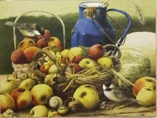 MB / Hasbro - "HARVEST TIME" 750 pc Puzzle - Marjolein Bastin / Complete LN