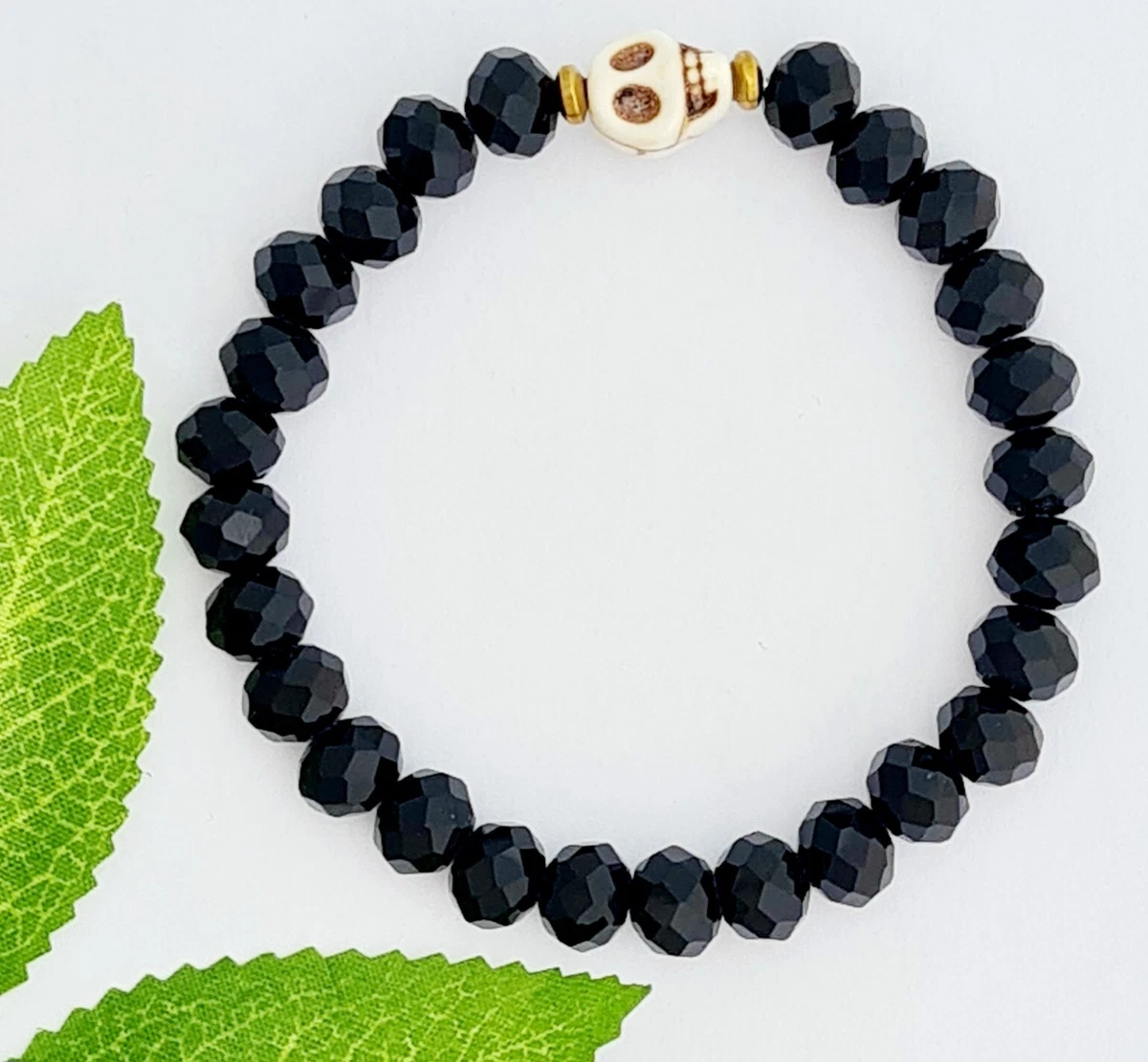 Skull bead shop bracelet