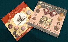 Auction Catalog Qty 4 - 2003 2004 Scotsman + 2015 Heritage World & Ancient Coins
