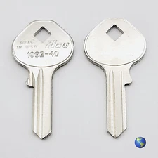 1092-40 (M18) Key Blanks for Various Padlocks by Master Lock (2 Keys)