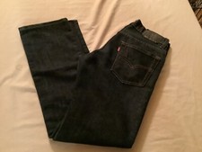 LEVIS 511 Boys Jeans 16 Reg 28 x 28 Slim Zip Dark Blue EUC