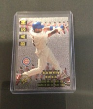 1996 Stadium Club Bash and Burn #BB1 Sammy Sosa - NM-MT