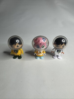 Ryan's World Astronaut Space Suit 2'' Figuren Bonkers Spielzeug Konvolut X3