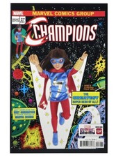 Champions #27 Variant Edition Marvel Rising Action Doll Homage Marvel Comics