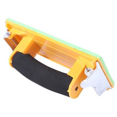 Contoured Surface Sanding Tool Hand Grip Sandpaper Holder