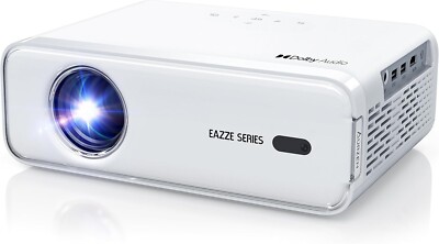 Aurzen Eazze D1 Smart Projector NetfIix Officially and DoIby Audio