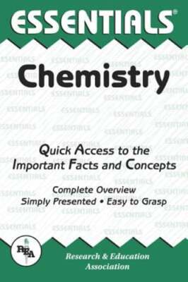 Chemistry Essentials by Editors of Rea: Used